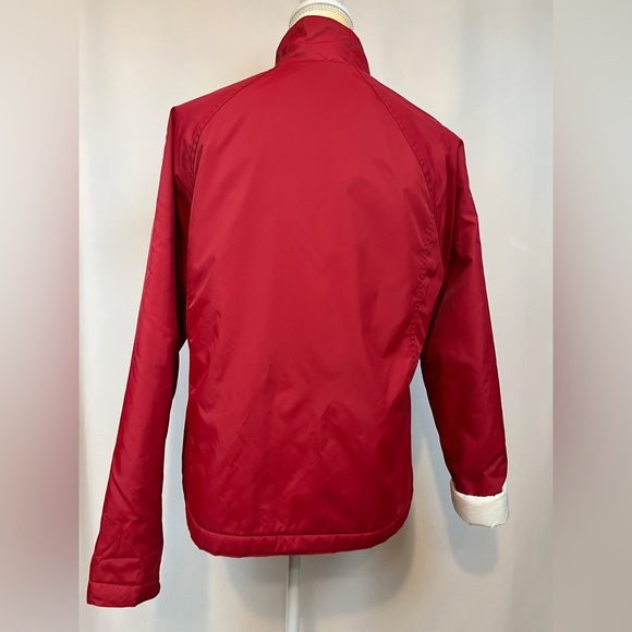Old Navy Red Zipper Jacket with Lining Medium - Picture 3 of 10